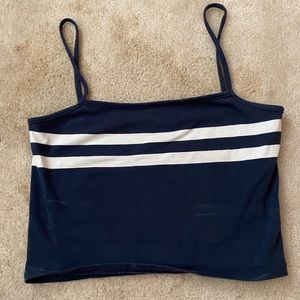 BRANDY MELVILLE Navy Tank